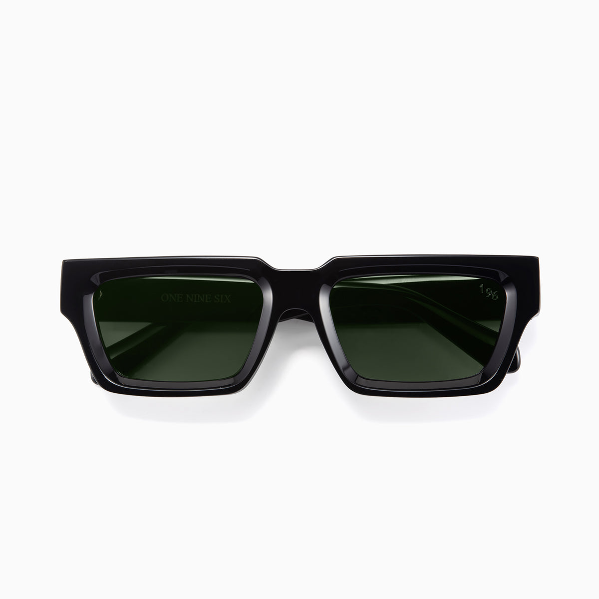 Óculos Itália lente verde, fechado com logo 196
