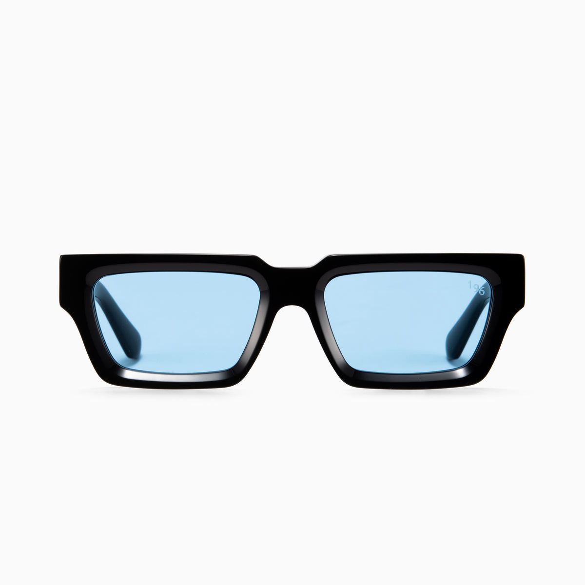 Óculos de sol Itália 196 preto com lentes verdes